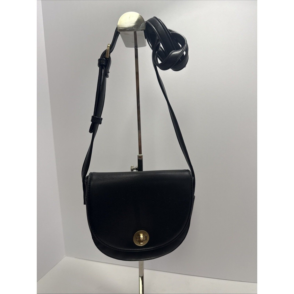 Forever 21 Women's Semi-Round Crossbody Mini Bag Y2K Festival Goth Summer Casual